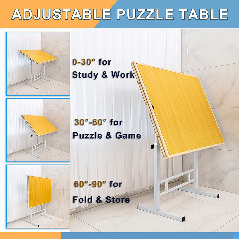 BittPicc Puzzle Table Wayfair